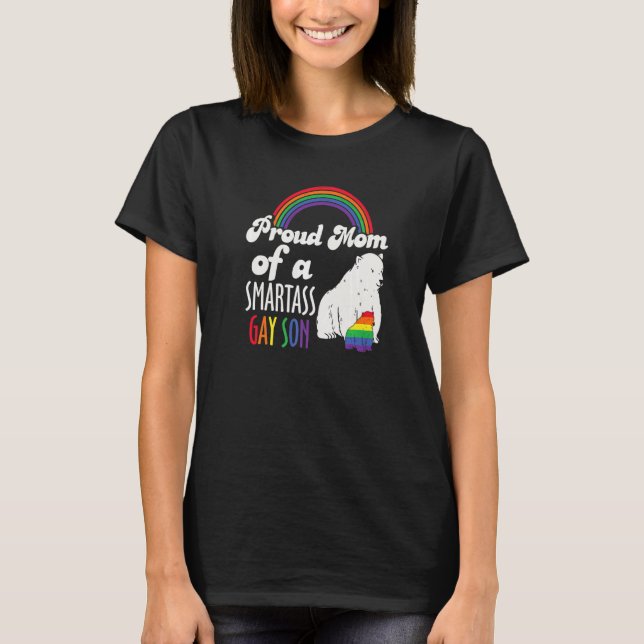 T-shirt Lgbt Queer Pride Mouvement social Gay Son Rainbow  (Devant)