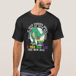 T-shirt Lgbt Queer Pride Mouvement social Libérez Dinosaur