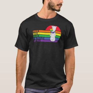 T-shirt Lgbt Queer Pride Mouvement social Libérez Papa Enc