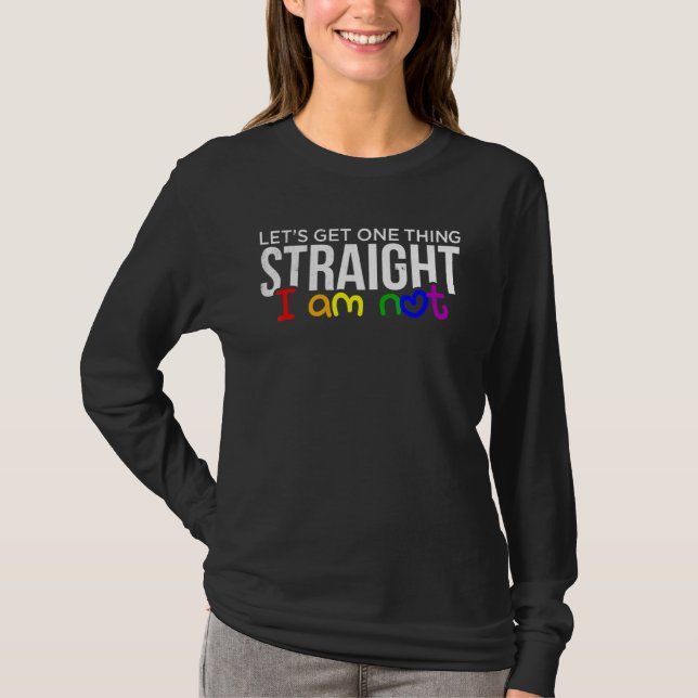 T-shirt Lgbt Rainbow Pride Permet D'Obtenir Une Chose Im D (Devant)