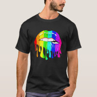 LGBT Rainbow Shirps Pride gay homosexuel Lesbi