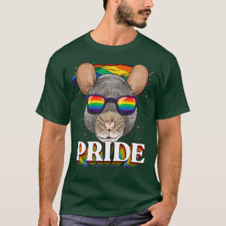 T-shirt LGBT Rat Gay pride LGBTQ Arc-en-ciel Lunettes de s