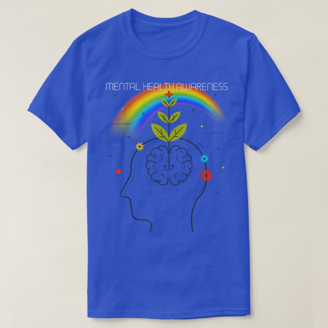 T-shirt Lgbt Sensibilisation à la santé mentale2952 1289 (Design devant)
