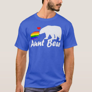 T-shirt Lgbt Tante Ours Gay pride Égalité des droits Rainb