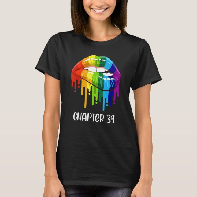 T-shirt Lgbt Viens De Marier Des Lesbiennes Engagées Mme & (Devant)