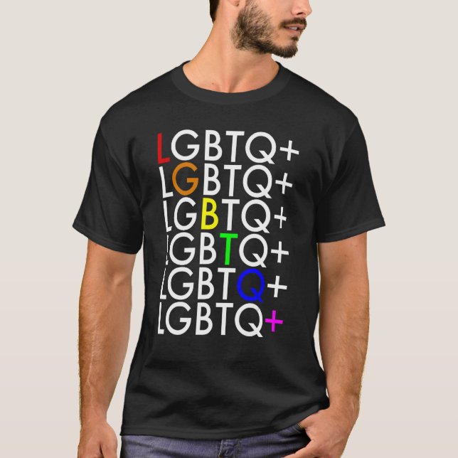 T-SHIRT LGBTQ+ (Devant)
