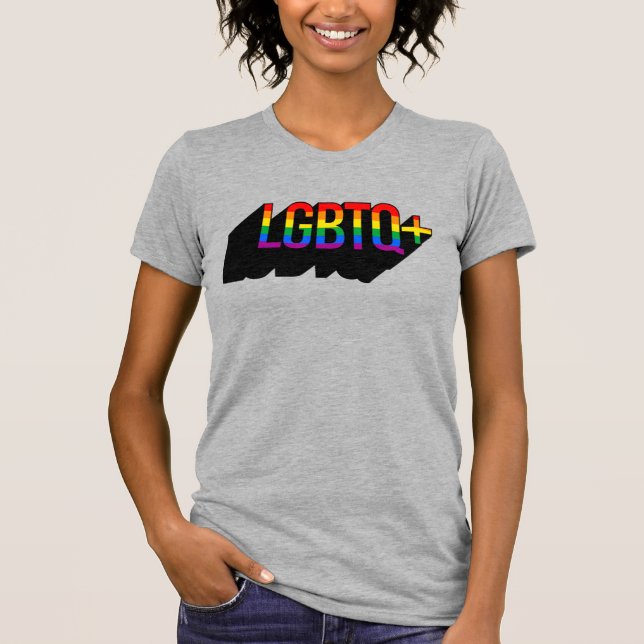 T-SHIRT LGBTQ+ (Devant)