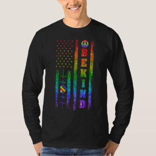 T-shirt Lgbtq Be Kind Gay pride Droits Lgbt Rainbow Ameriq