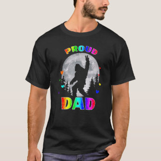 T-shirt Lgbtq Fier Papa Gay pride Lgb Fête des pères Homme
