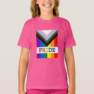 T-shirt LGBTQ & Fierté - Arc en ciel - Progrès - Enfants