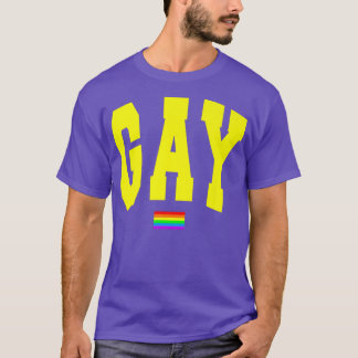 T-shirt Lgbtq Fierté Graphisme Arc En Ciel Drapeau Droits 