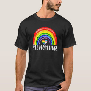 T-shirt Lgbtq Free Mom Hugs Gay pride Lgbt Ally Rainbow Mo