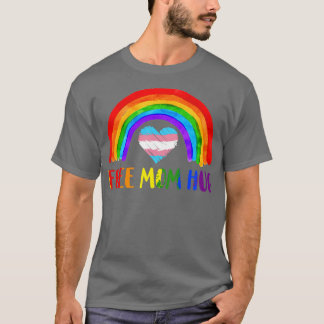 T-shirt LGBTQ Free Mom Hugues Gay pride LGBT Rainbow Mothe