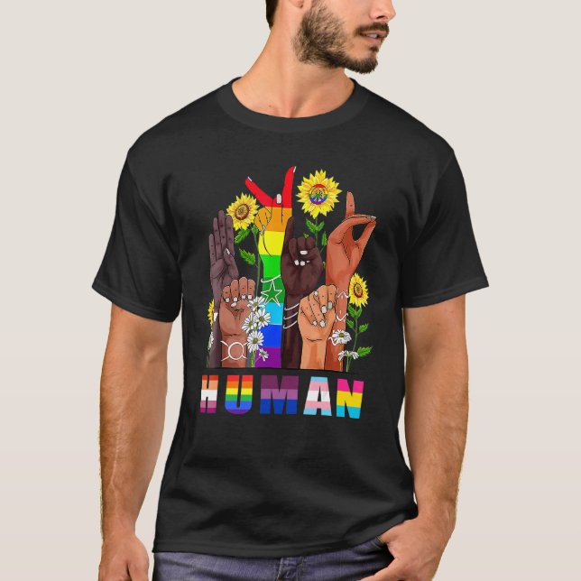 T-shirt Lgbtq+ Gay Les Pr (Devant)