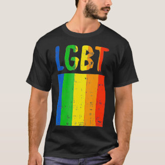 T-shirt LGBTQ Gay Pride Month Love Rainbow Flag Equality A