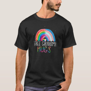 T-shirt Lgbtq Grandma Hugs Grandma Gay pride Lgbt Ally Rai
