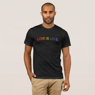T-shirt #LGBTQ L'amour c'est l'amour
