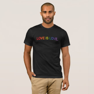 T-shirt #LGBTQ L'amour c'est l'amour