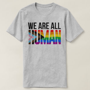 T-shirt LGBTQ Nous sommes tous humains