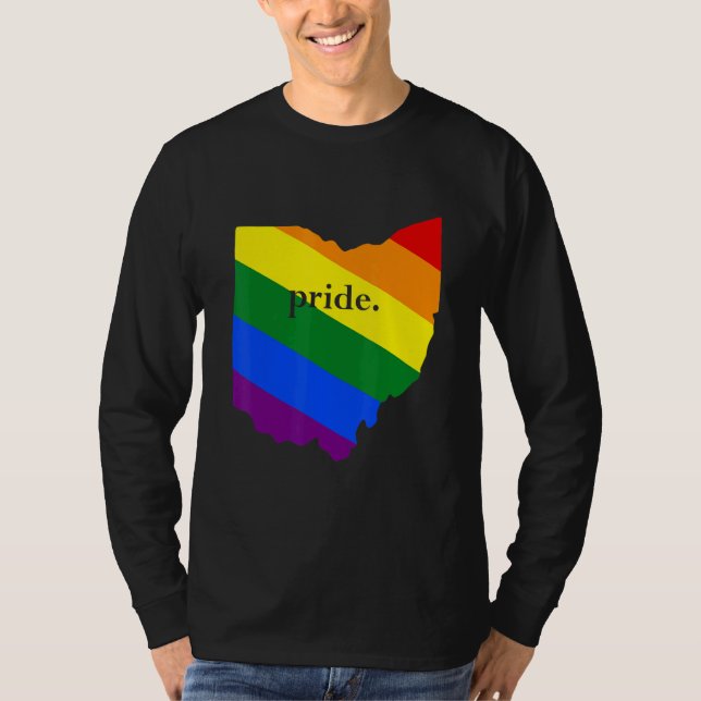 T-shirt LGBTQ+ Ohio Pride (Devant)