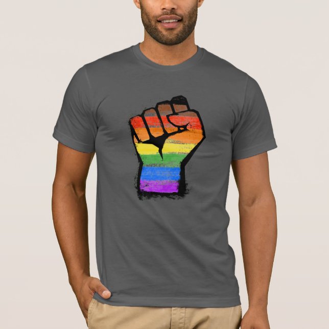 T-shirt LGBTQ POC Philly Pride (Devant)