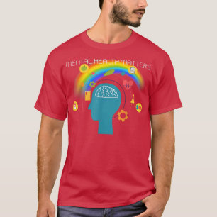 T-shirt LGBTQ pour la santé mentale Copie