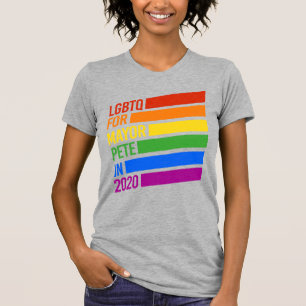 T-shirt LGBTQ Pour Le Maire Pete 2020