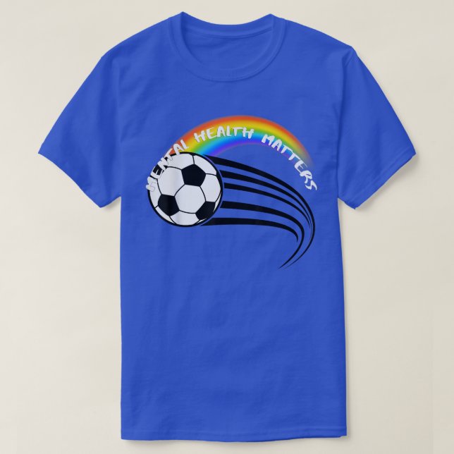T-shirt Lgbtq Pride Football Santé mentale3045 1379 (Design devant)
