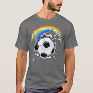 T-shirt Lgbtq Pride Football Santé mentale3049 1383