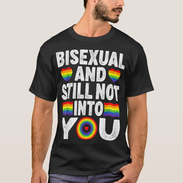 T-shirt LGBTQ Pride Non Binary Proud Ally Trans  (Devant)