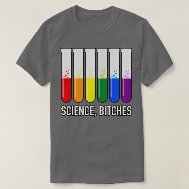 T-shirt LGBTQ Science Design for Gay Scientists 1335 (Design devant)