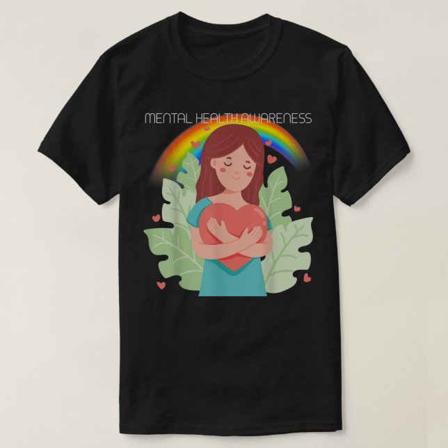 T-shirt Lgbtq Sensibilisation à la santé mentale3005 1340 (Design devant)