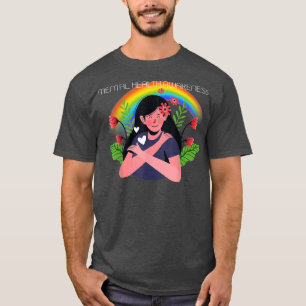 T-shirt Lgbtq Sensibilisation À La Santé Mentale 3010