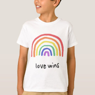 T-shirt LGBTQA+ PRIDE [L'amour gagne]