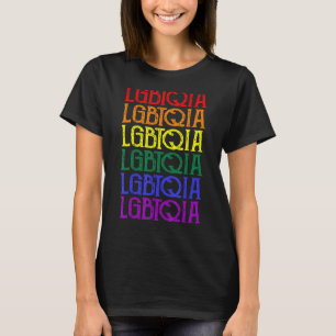 T-shirt LGBTQIA arc-en-ciel lesbienne gay bisexuel trans p
