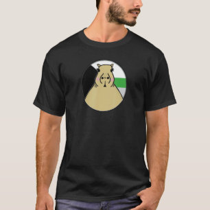 T-shirt Lgbtqia+ Capybara Dans Pride Démiomantique Rainbow