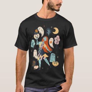 T-shirt L'Halloween du fantôme de Noël