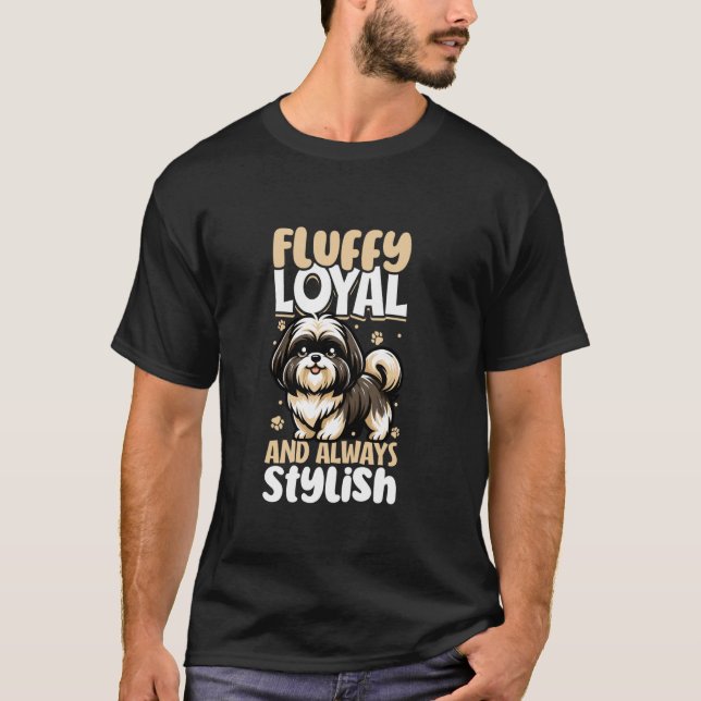 T-shirt Lhasa Apso (Devant)