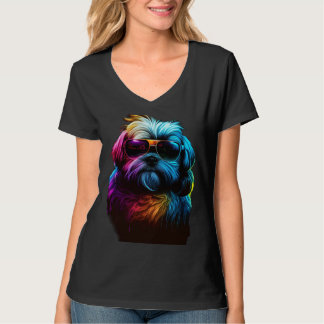 T-shirt Lhasa Apso Chiens Lhasa Apsos 2