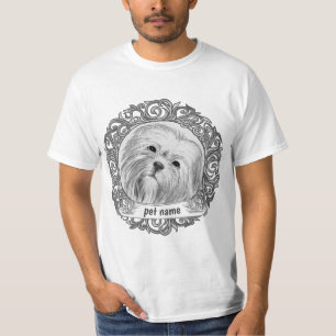 T-shirt Lhasa Apso Love Memory