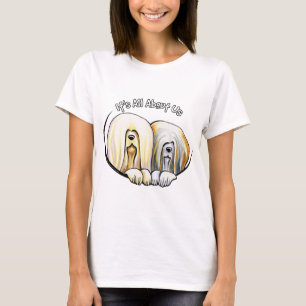 T-shirt Lhasa Apso son tout environ nous IAAU
