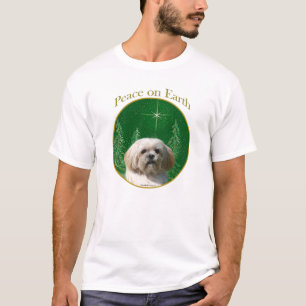 T-shirt Lhassa Apso Paix
