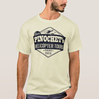 T-shirt L'hélicoptère libre monte la pièce en t