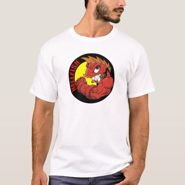 T-shirt L'Hellfish Combattant (Devant)