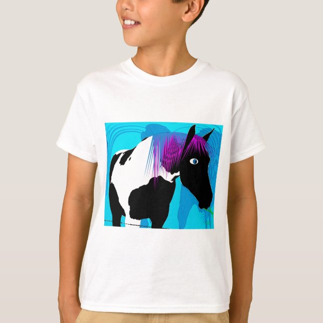T-shirt L'herbe est toujours plus verte… (Devant)