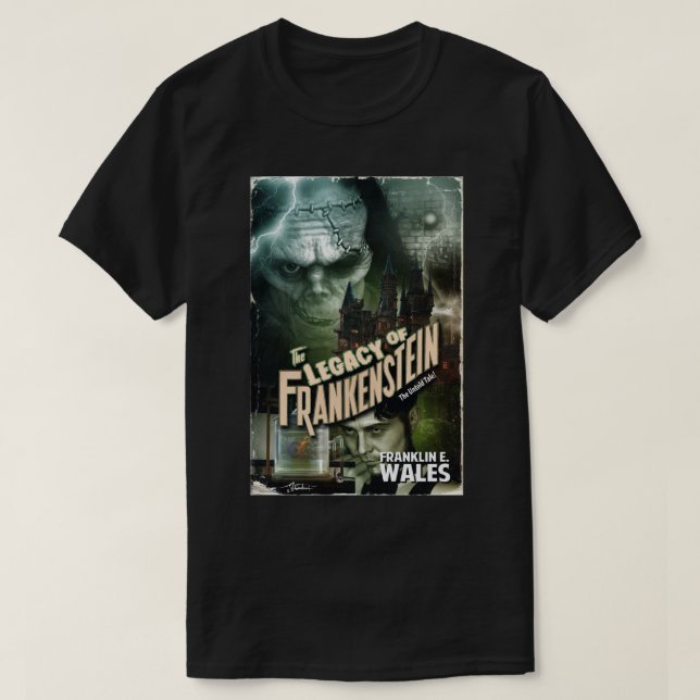 T-shirt L'héritage de Frankenstein T Shirt (Design devant)