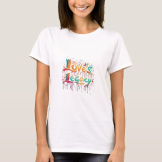 T-shirt L'héritage de l'amour : l'empathie éternelle
