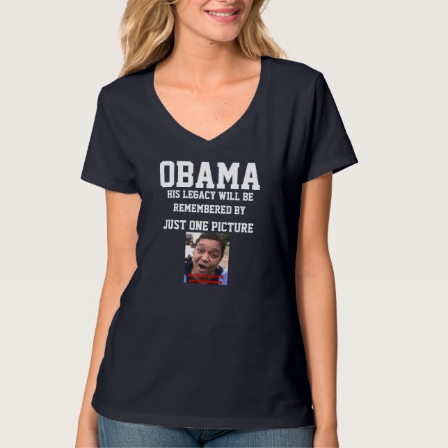 T-SHIRT L'HÉRITAGE D'OBAMA (Devant)