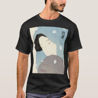 T-shirt L'Héroïne Umekawa Dans Le Kitano De Neige Tsunetom