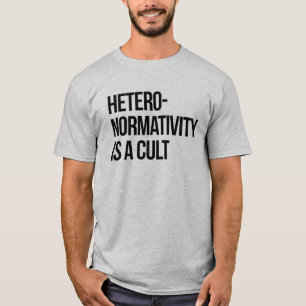 T-shirt L'hétéroormativité est un culte